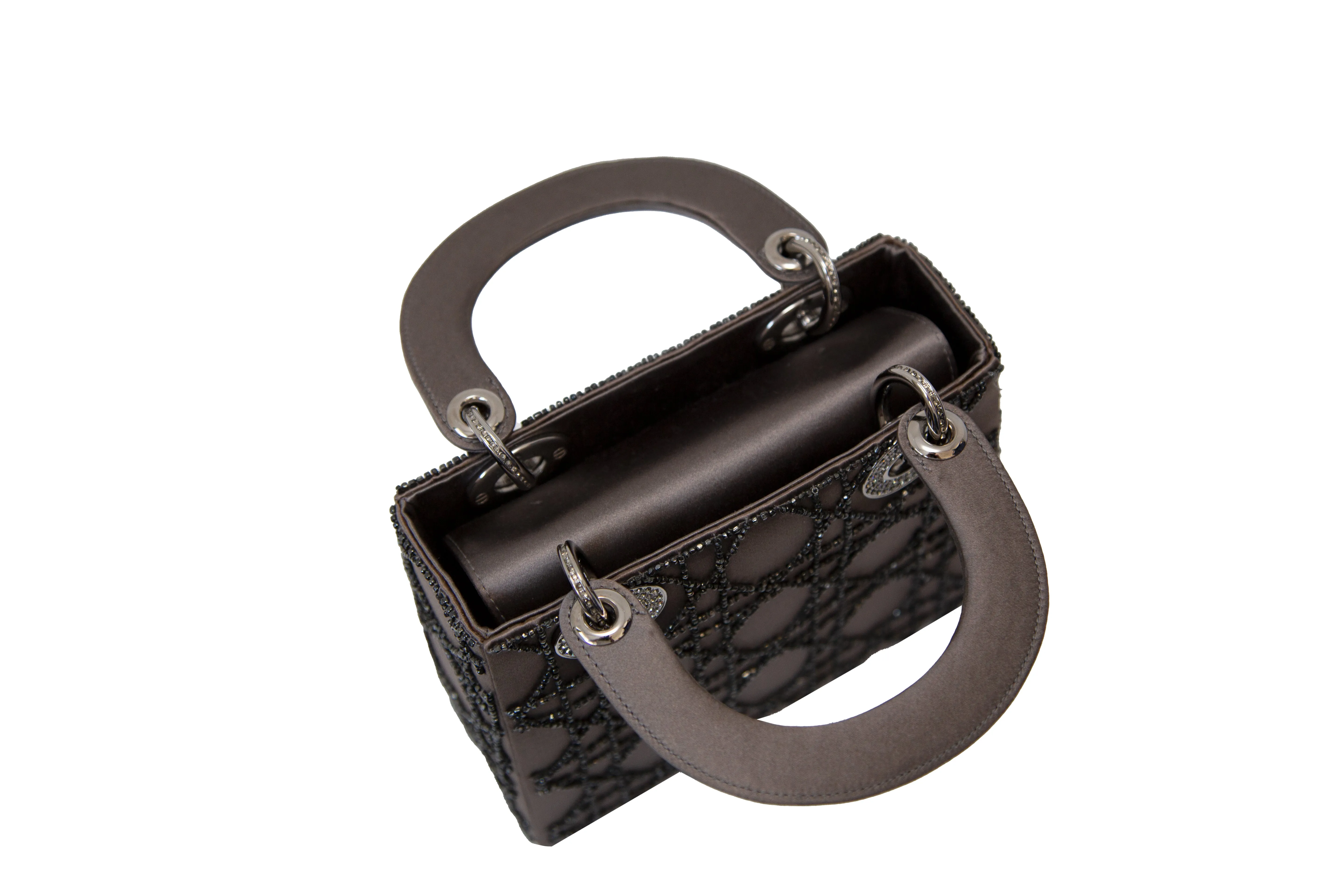 1998 Mini Cannage Lady Dior Handbag