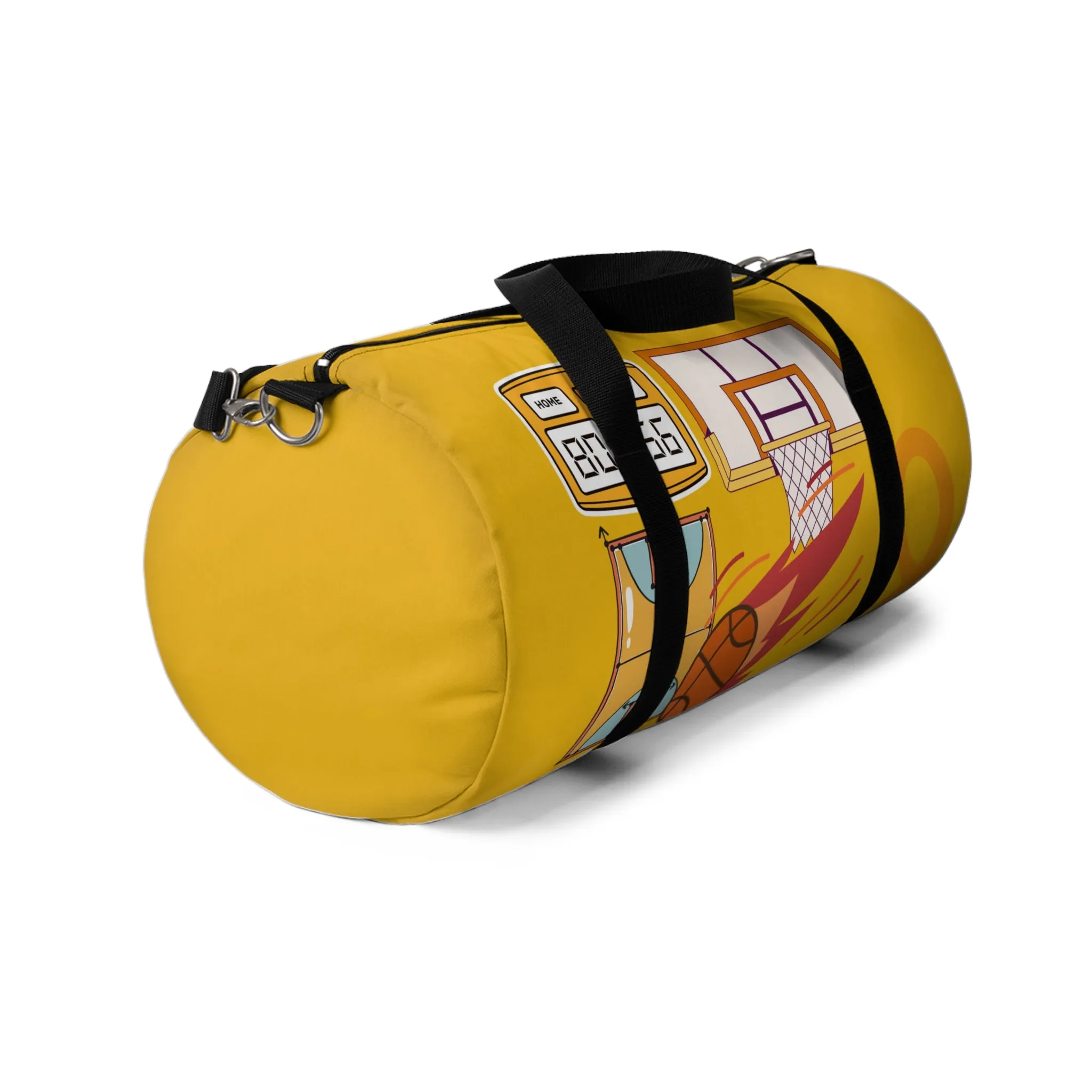 Basketball-Themed Duffel Bag | Sporty Gym Tote for Active Lifestyles