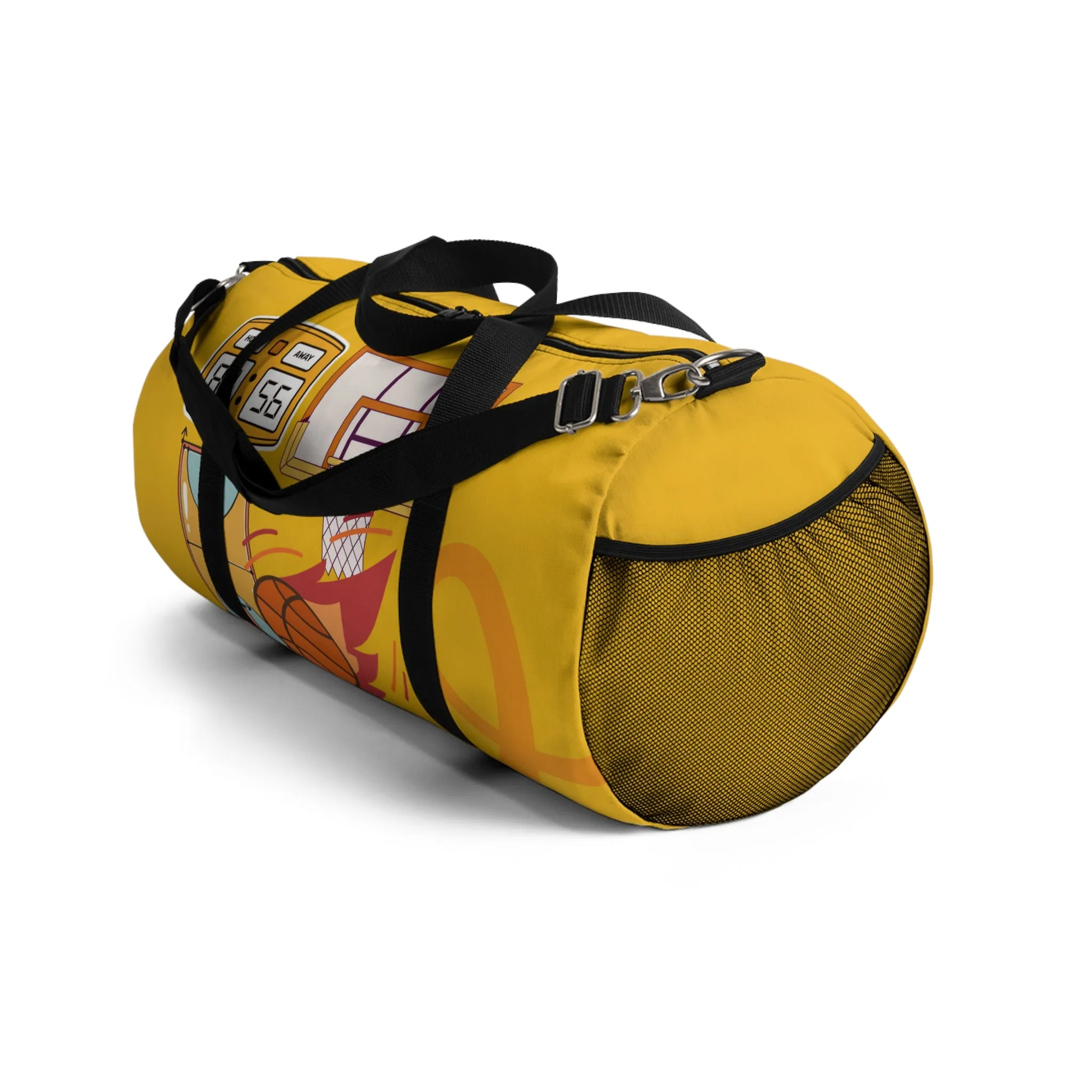 Basketball-Themed Duffel Bag | Sporty Gym Tote for Active Lifestyles