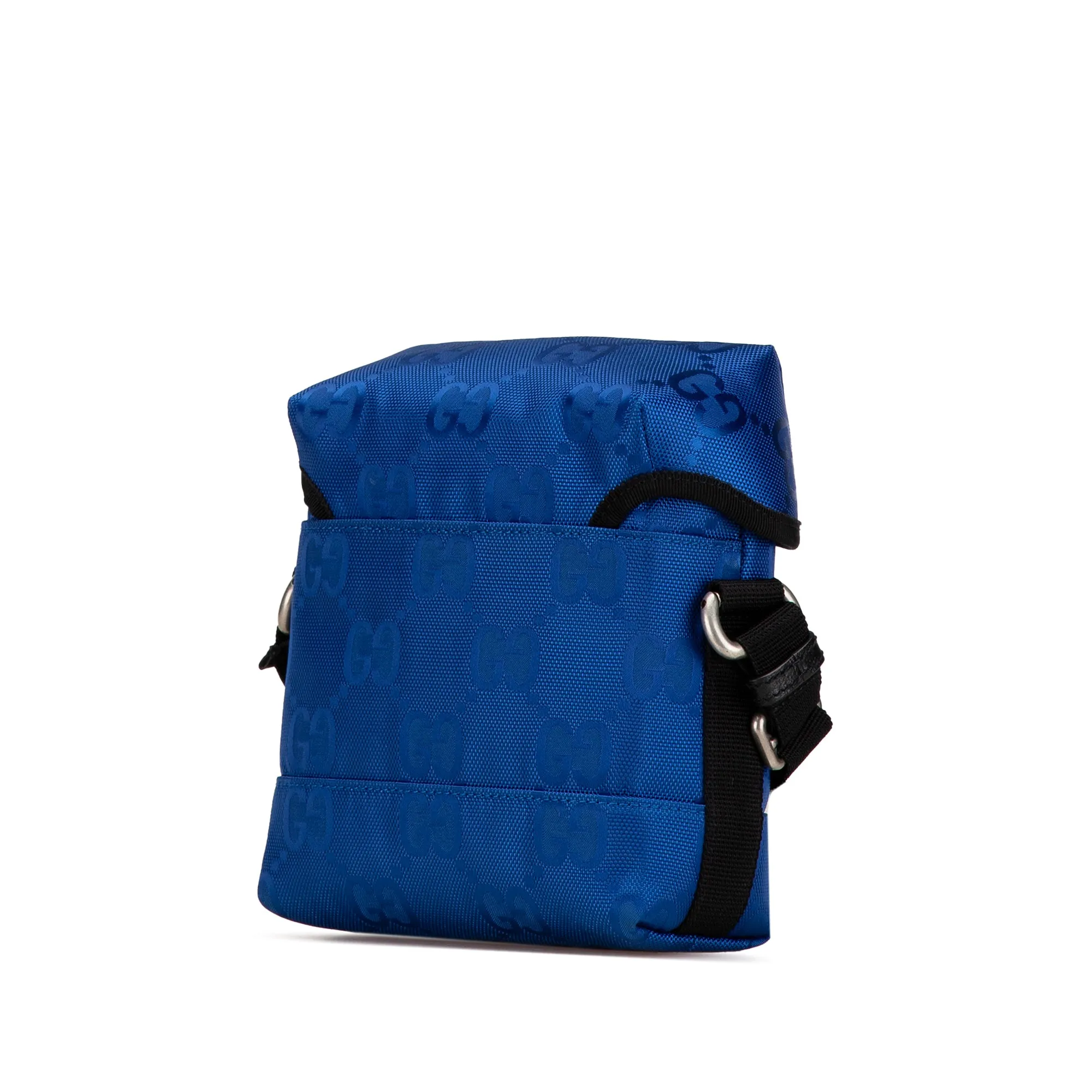 Blue Gucci GG Econyl Off The Grid Messenger Bag