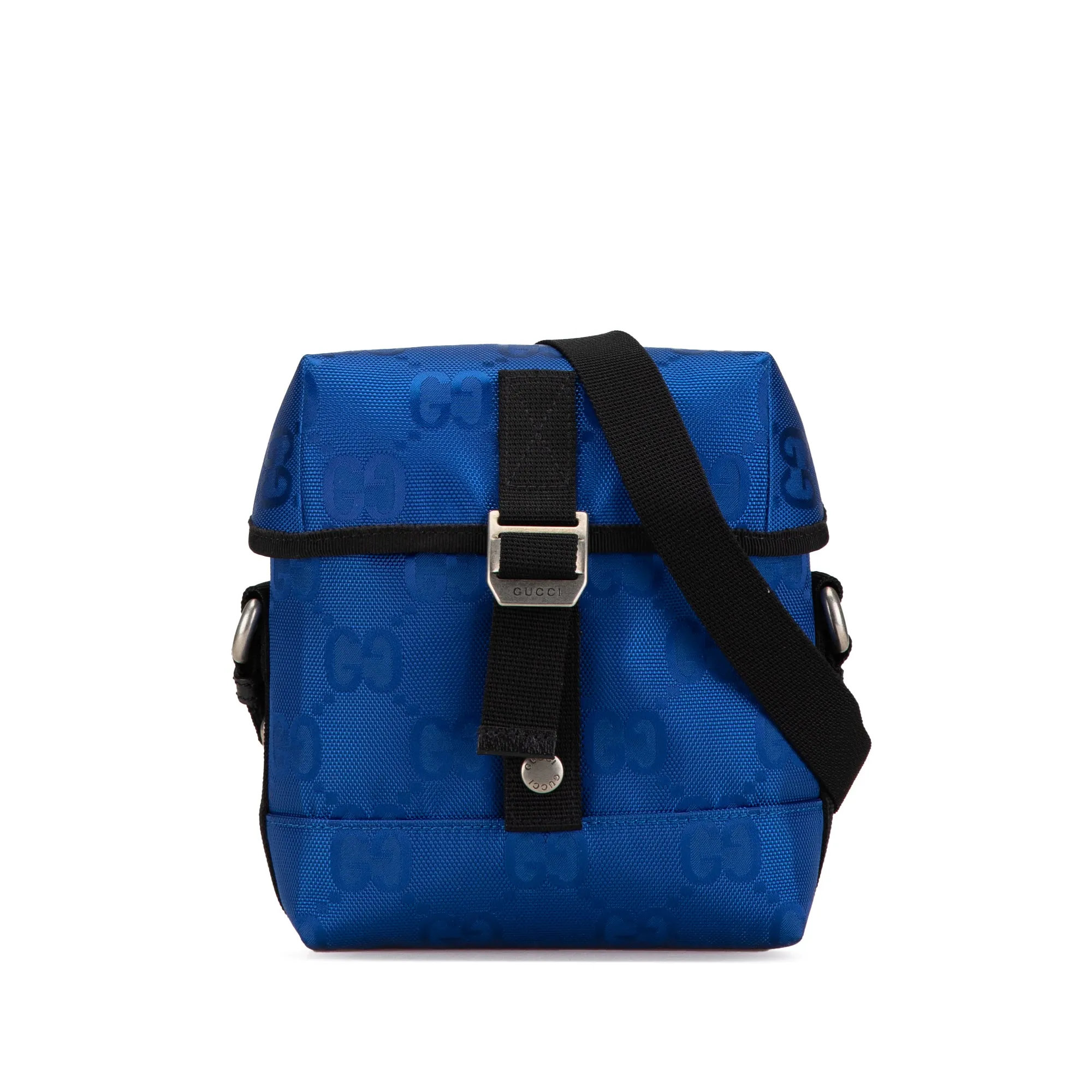 Blue Gucci GG Econyl Off The Grid Messenger Bag