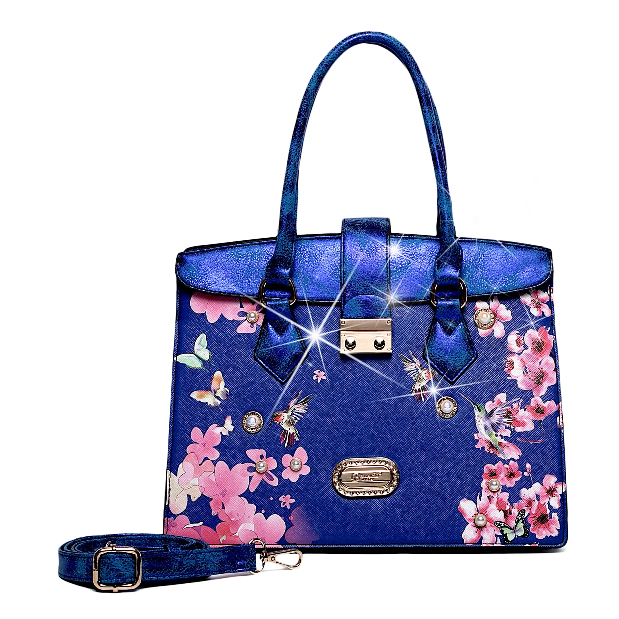 Brangio Elegant Blossom Satchel