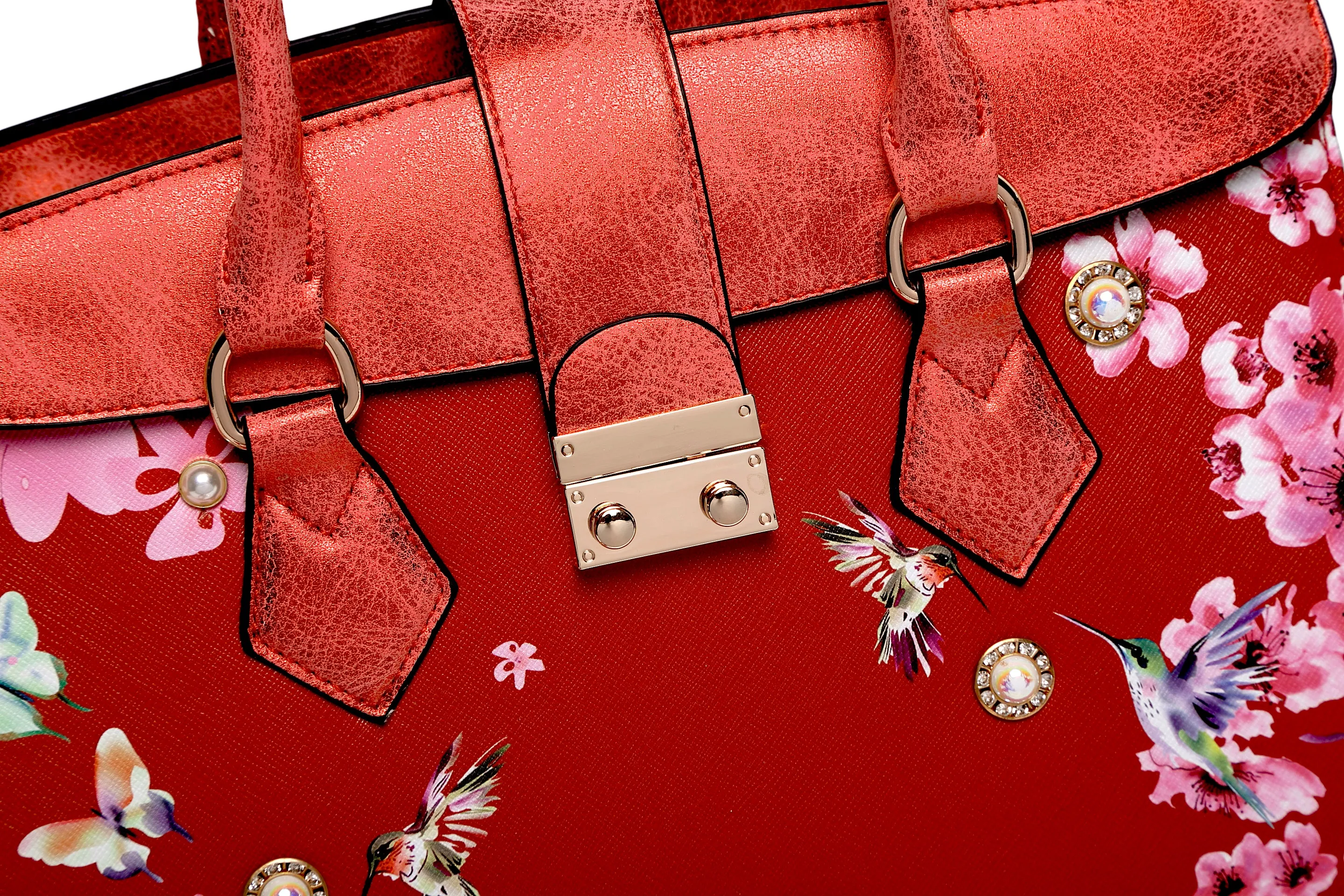 Brangio Elegant Blossom Satchel