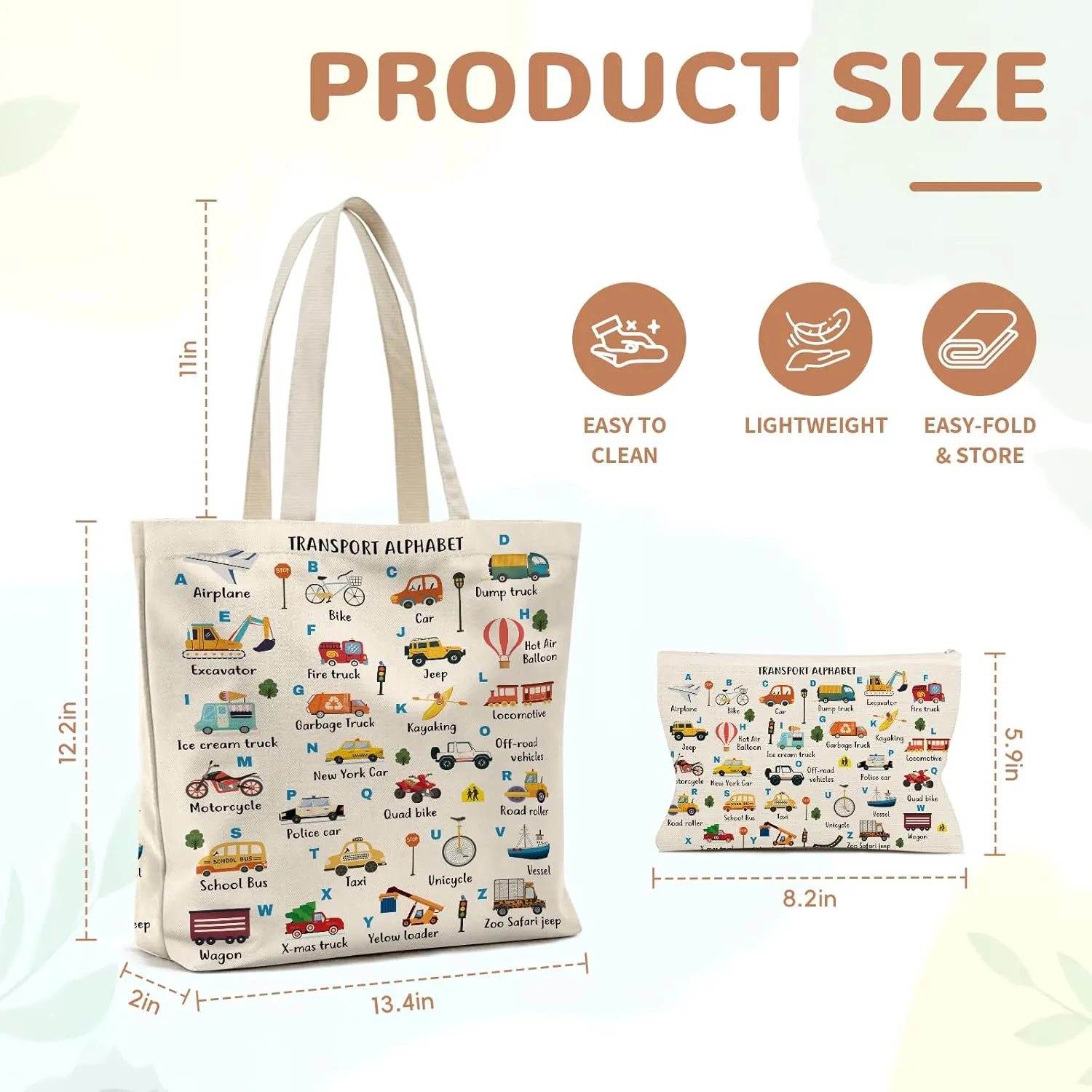 Canvas Bag Set
