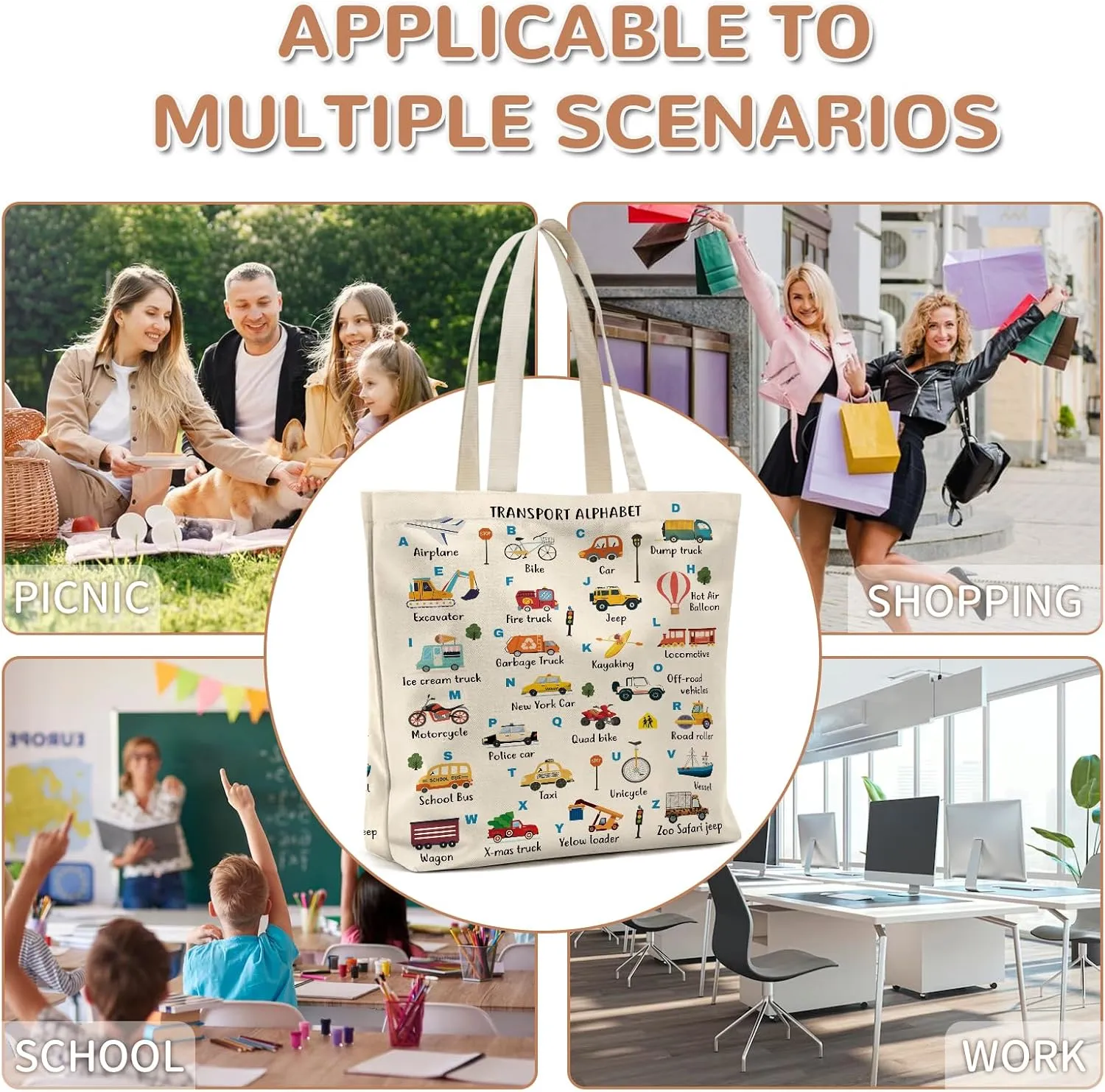Canvas Bag Set