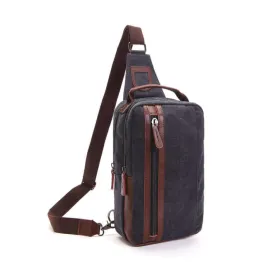 Canvas Chest Sling Bag - Stylish & Functional