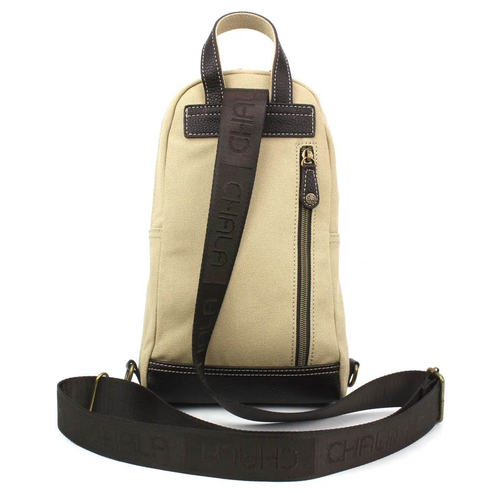 Canvas Sling Bag - Bird