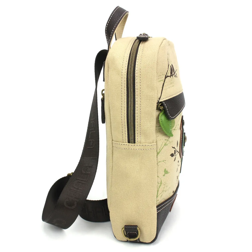 Canvas Sling Bag - Bird