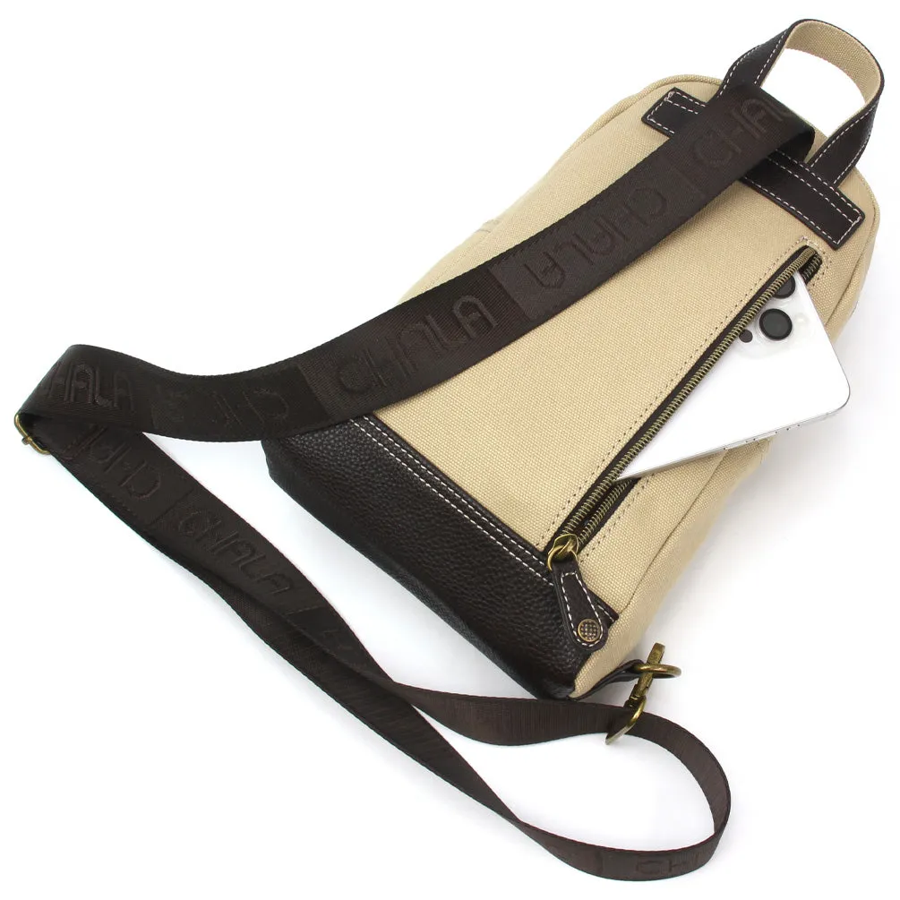 Canvas Sling Bag - Bird