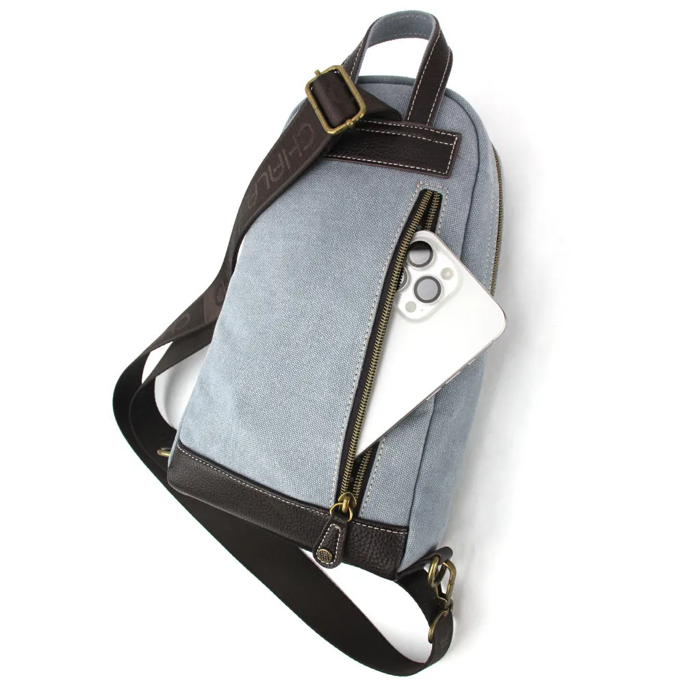 Canvas Sling Bag - Turtles