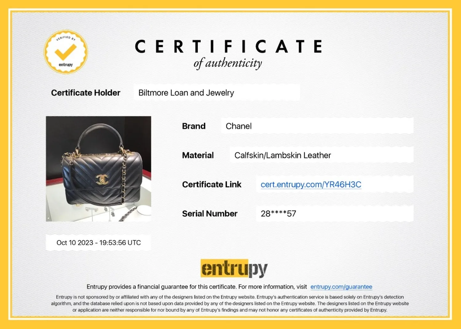 Chanel Black Trendy CC Chevron Top Handle Flap Bag