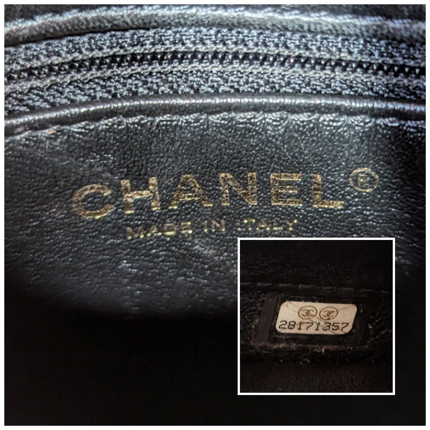 Chanel Black Trendy CC Chevron Top Handle Flap Bag