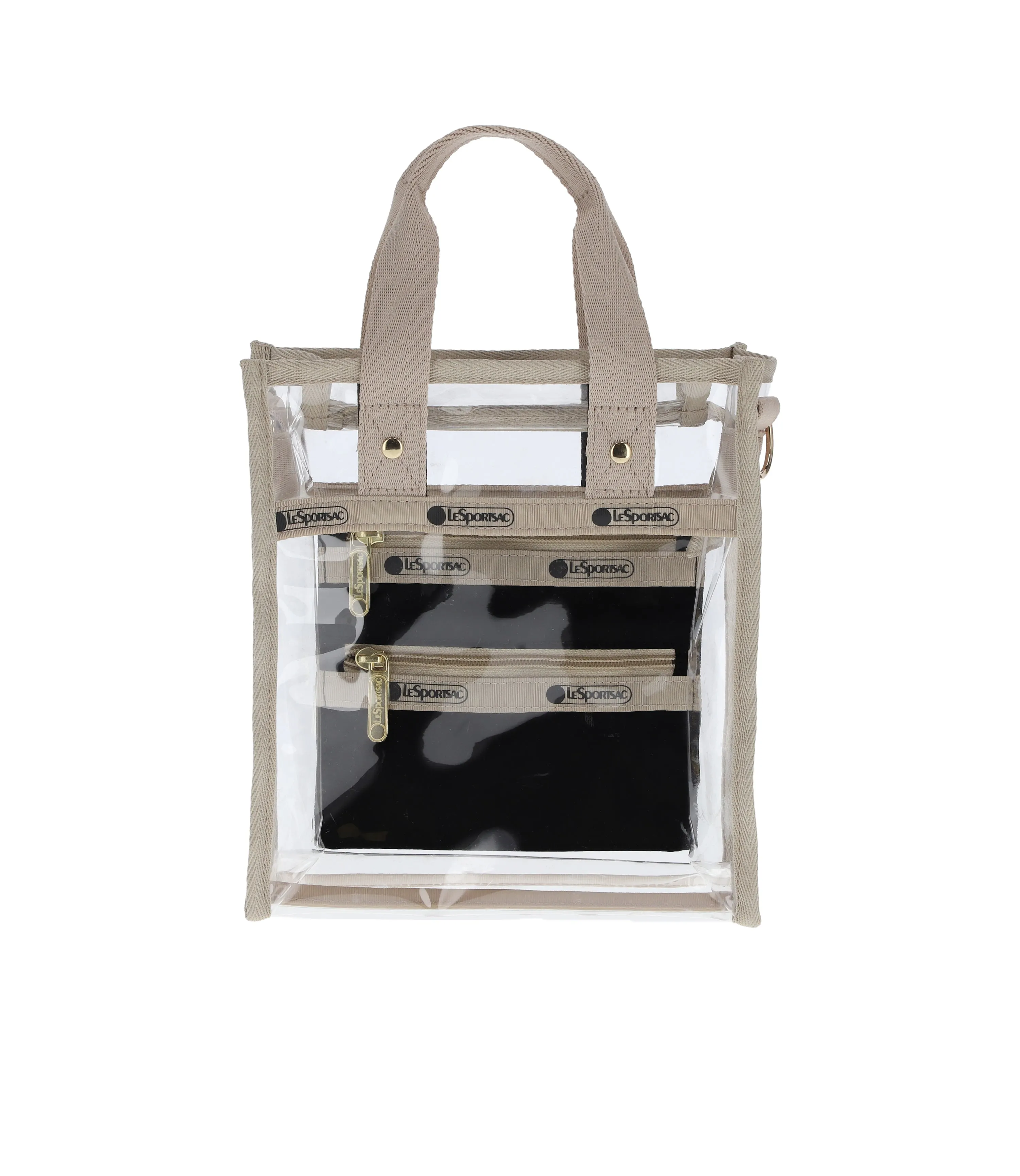 Clear Mini North/South Tote