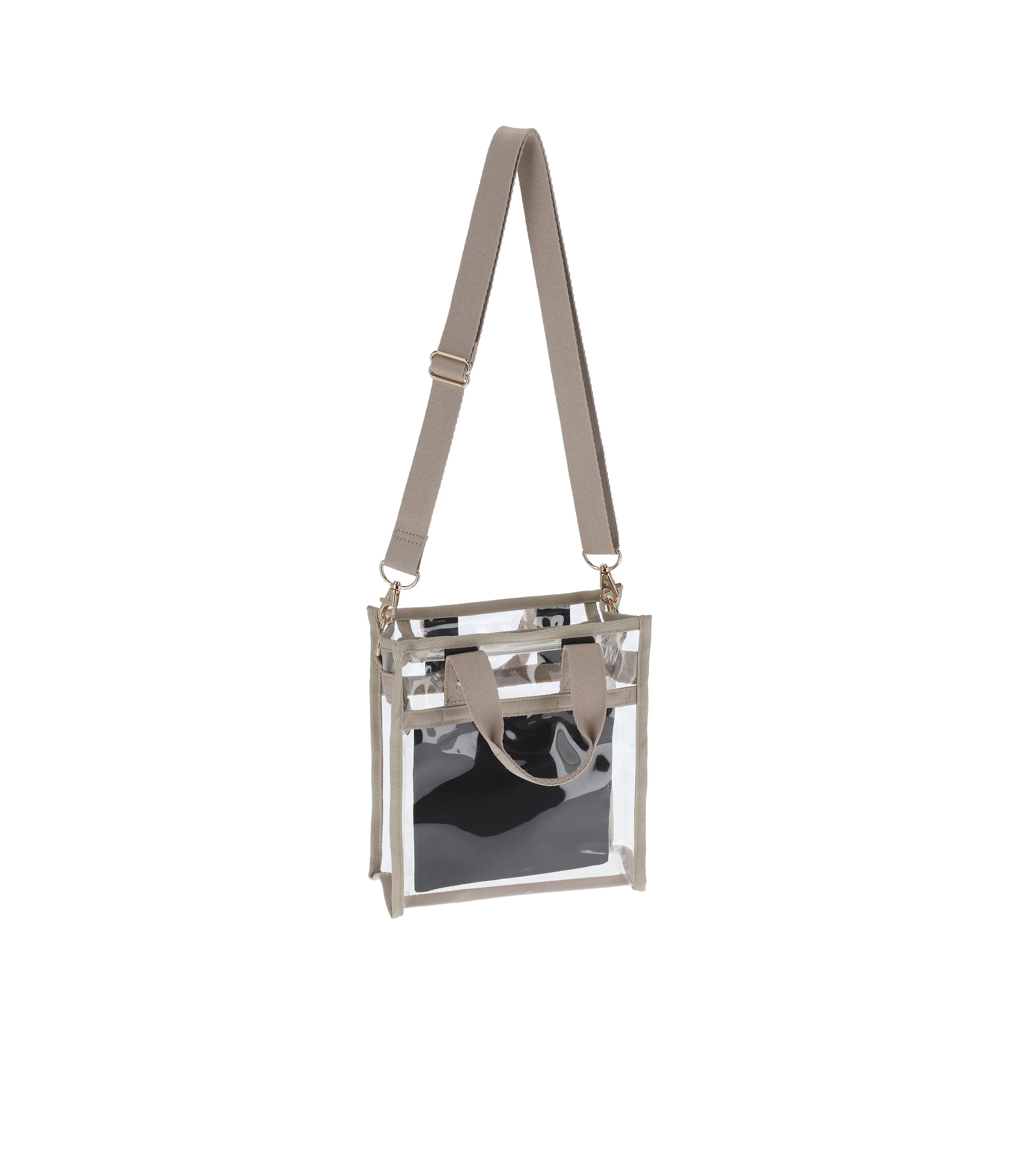 Clear Mini North/South Tote