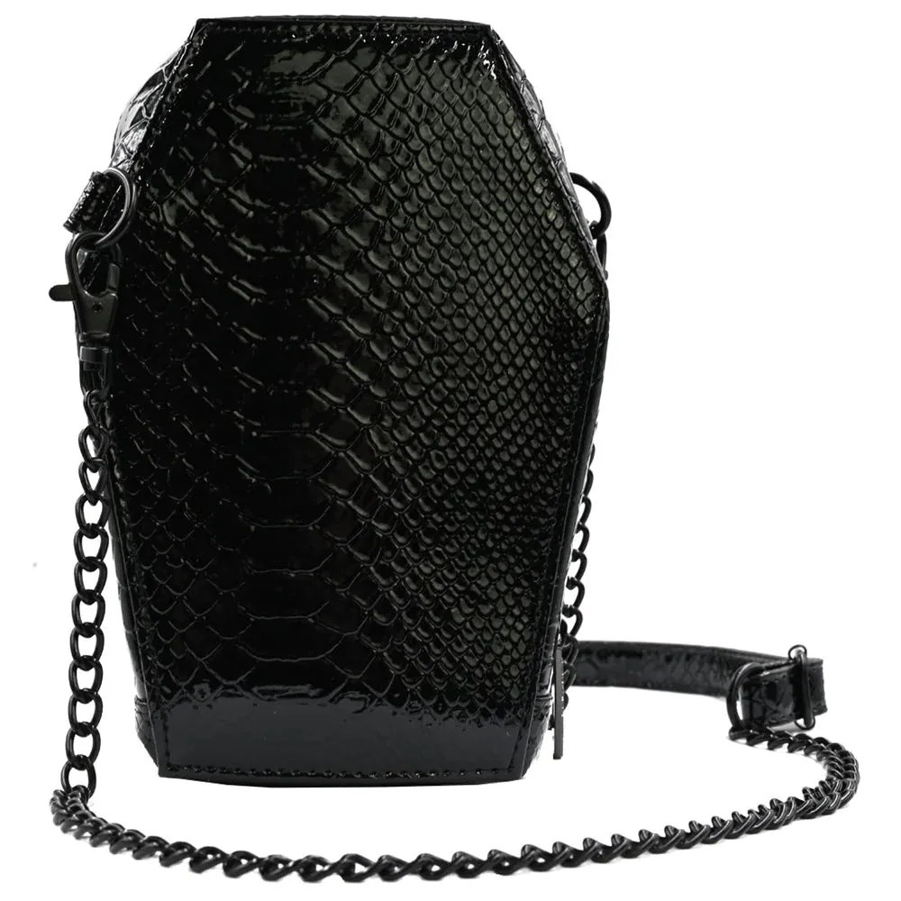 Coffin Mini Crossbody Skull Purse