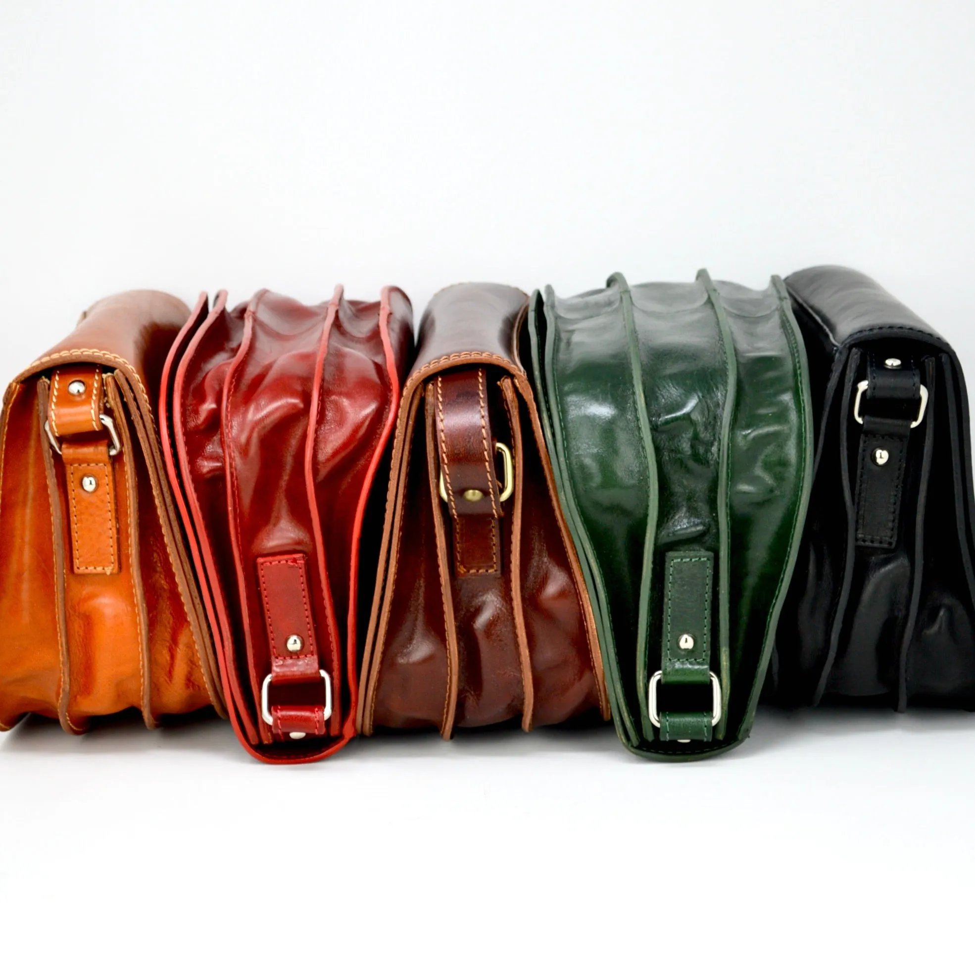Cuoio Messenger / Crossbody Bag, Italian Leather