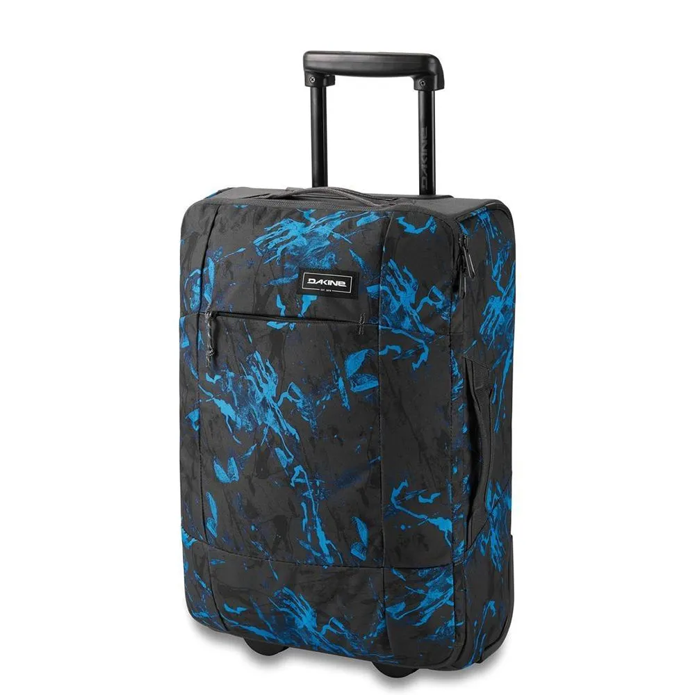 Dakine Unisex Cyan Scribble Carry On EQ Roller 40L Luggage Bag - 10002922-CYANSCRIBBLE