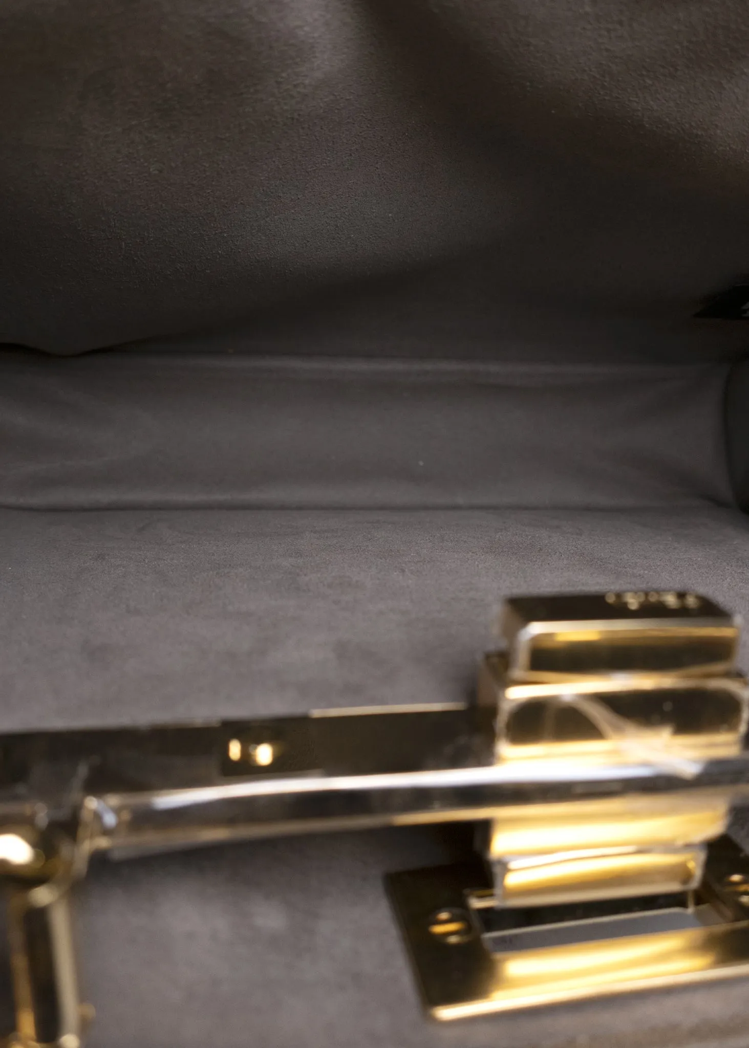 Fendi Peekaboo Small Zucca FF Logo Top Handle Bag 2022