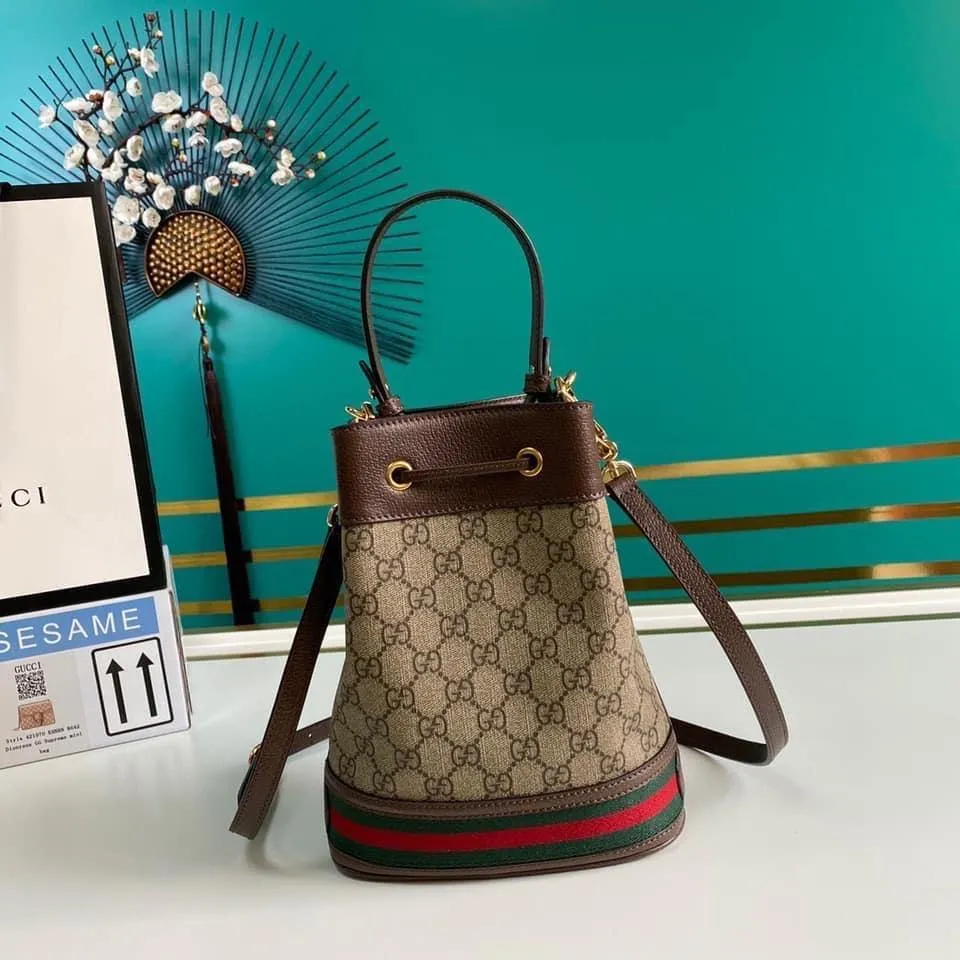 Gucci Mini Ophidia Bucket Bag