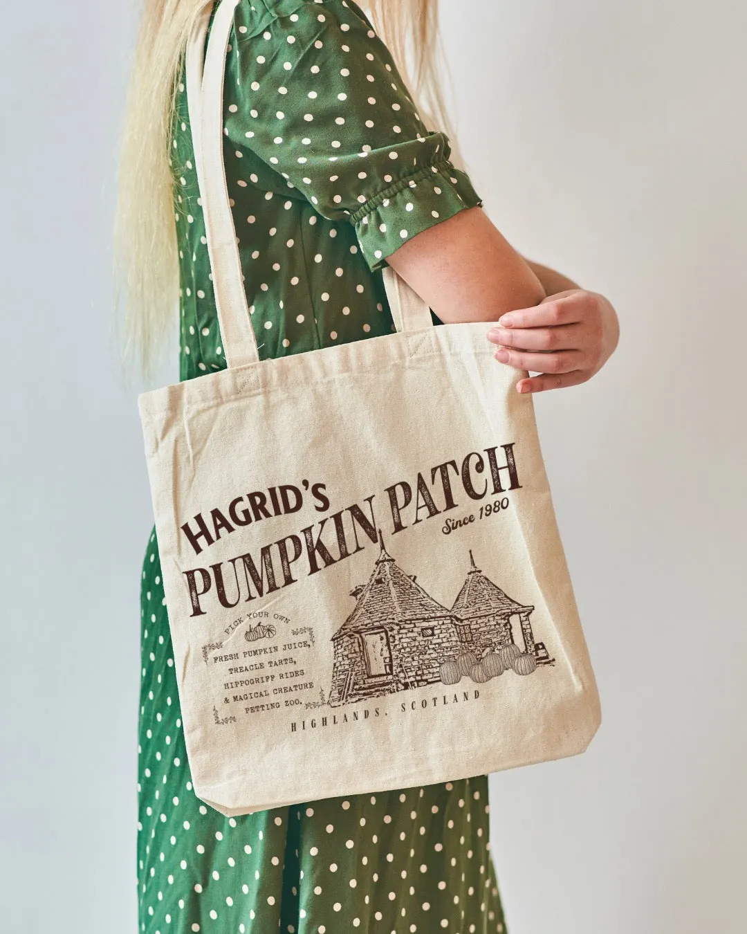 Hagrid's Pumpkin Patch  - Tote / Natural