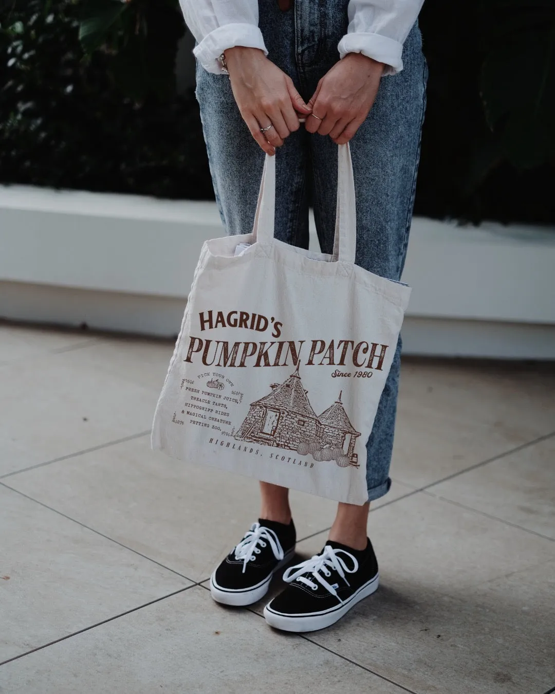 Hagrid's Pumpkin Patch  - Tote / Natural