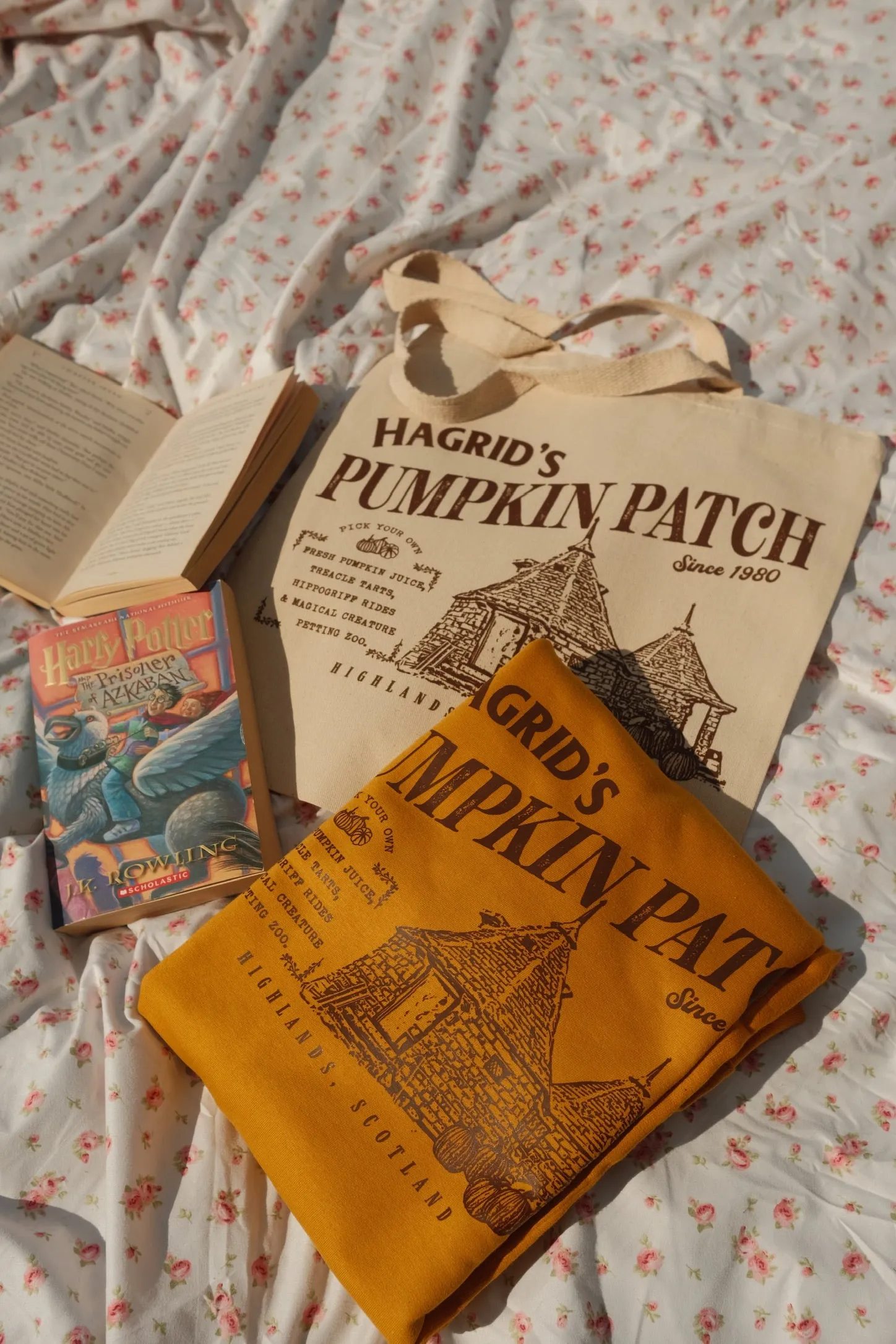 Hagrid's Pumpkin Patch  - Tote / Natural