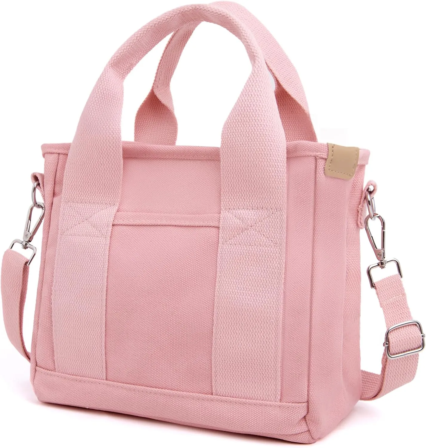 IwIeIaIrI Canvas Tote Bag for Women with Multi Pockets,Trendy Shoulder Handbag with Compartments for shopping,Work,Beach
