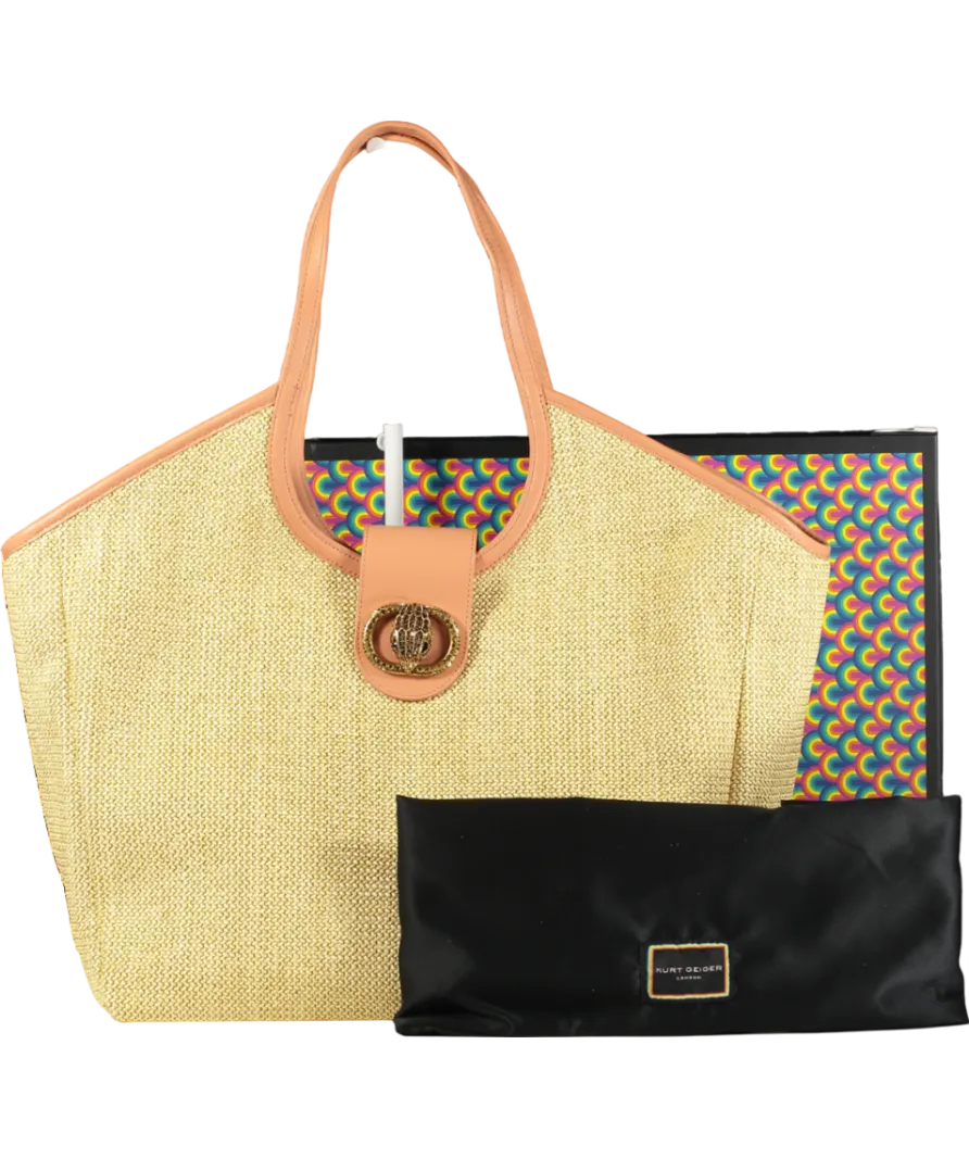 Kurt Geiger Beige Large Chelsea Tote Bag