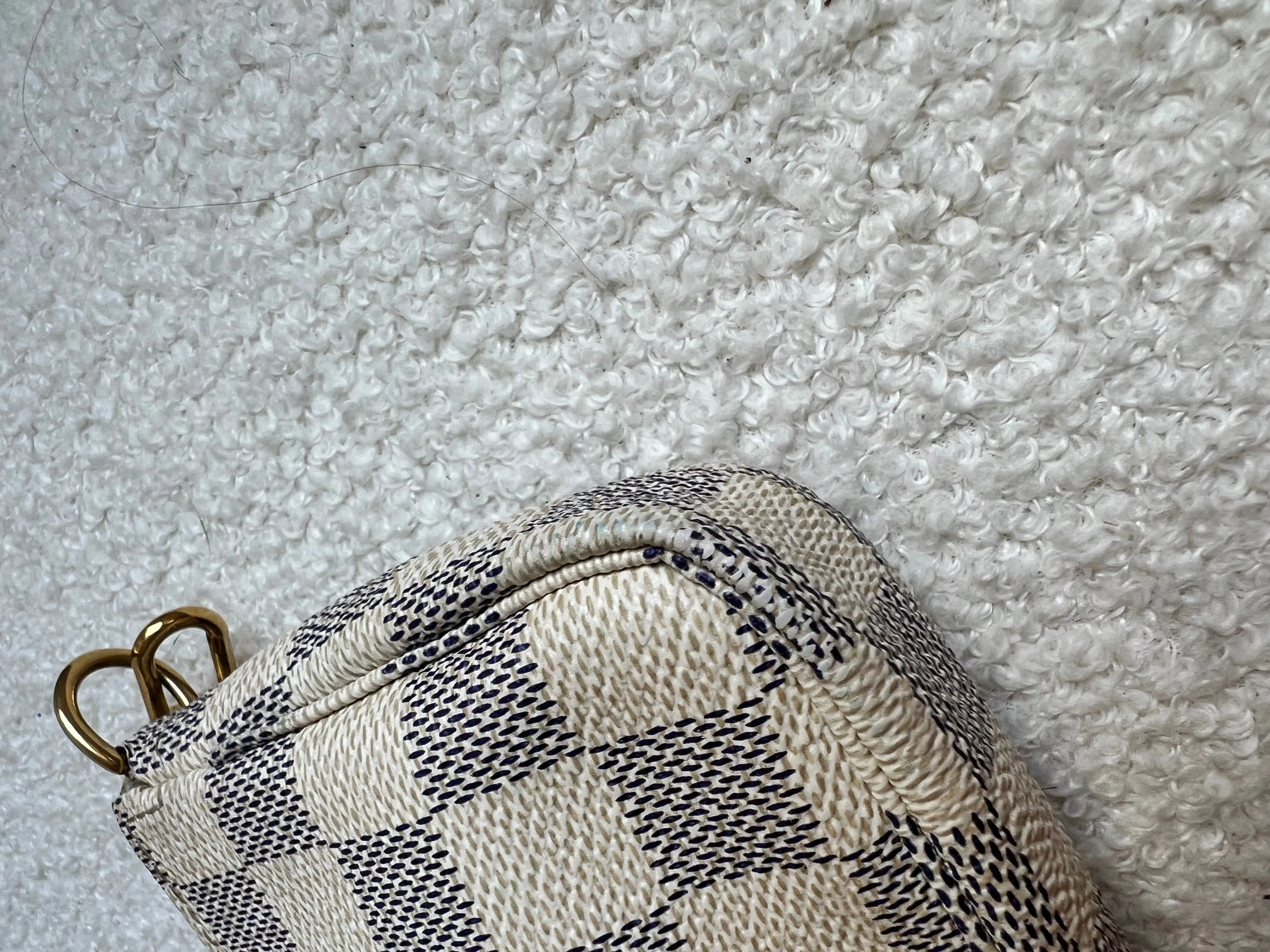 Louis Vuitton Damier Azur Mini Pochette Accessoires (RRP £530)