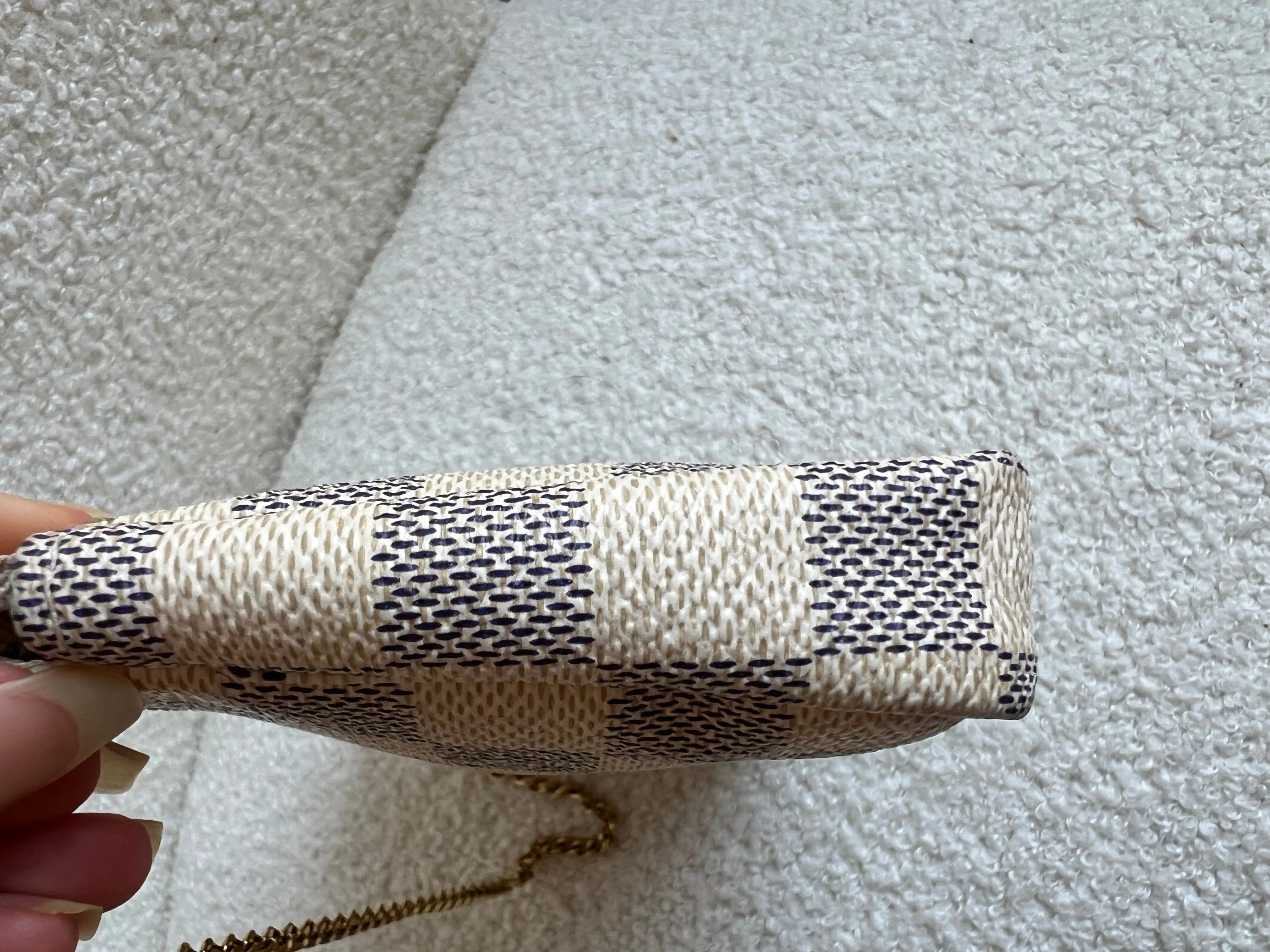 Louis Vuitton Damier Azur Mini Pochette Accessoires (RRP £530)