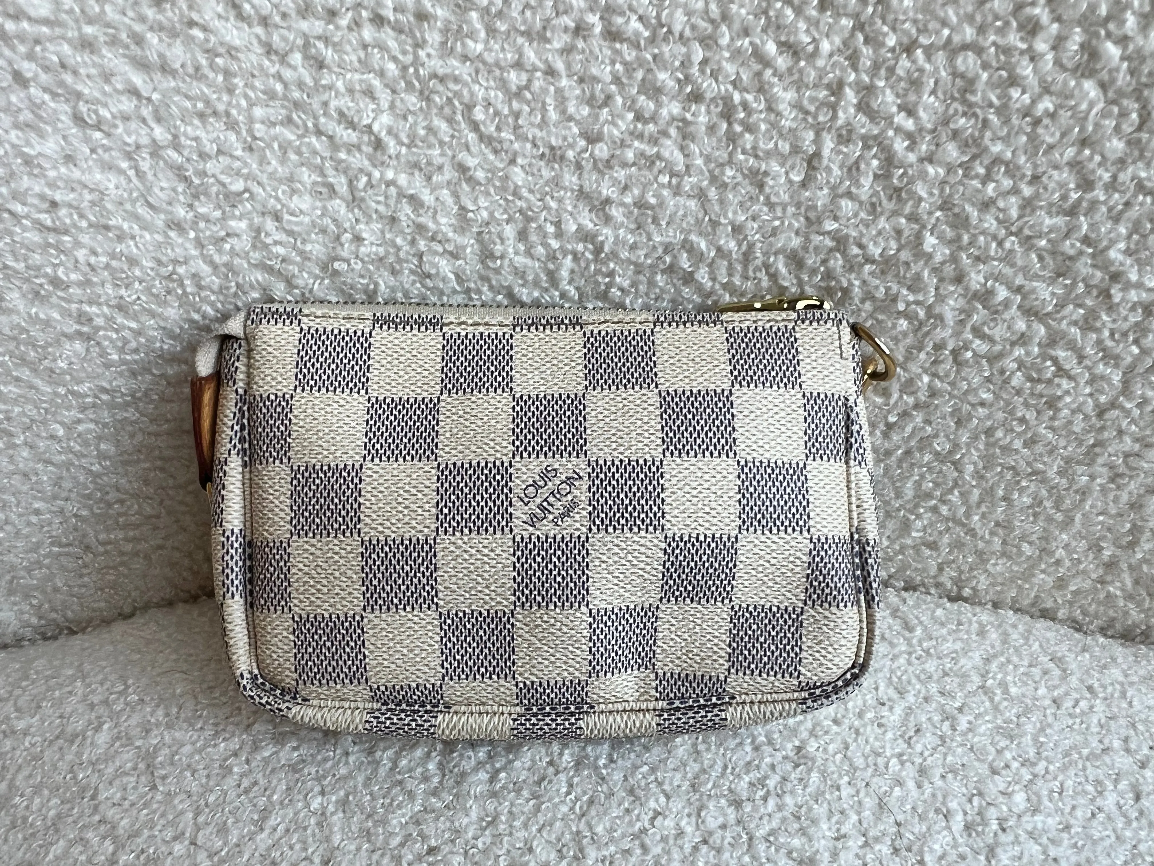 Louis Vuitton Damier Azur Mini Pochette Accessoires (RRP £530)