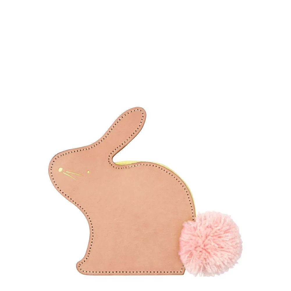 Meri Meri Leather Bunny Coin Purse