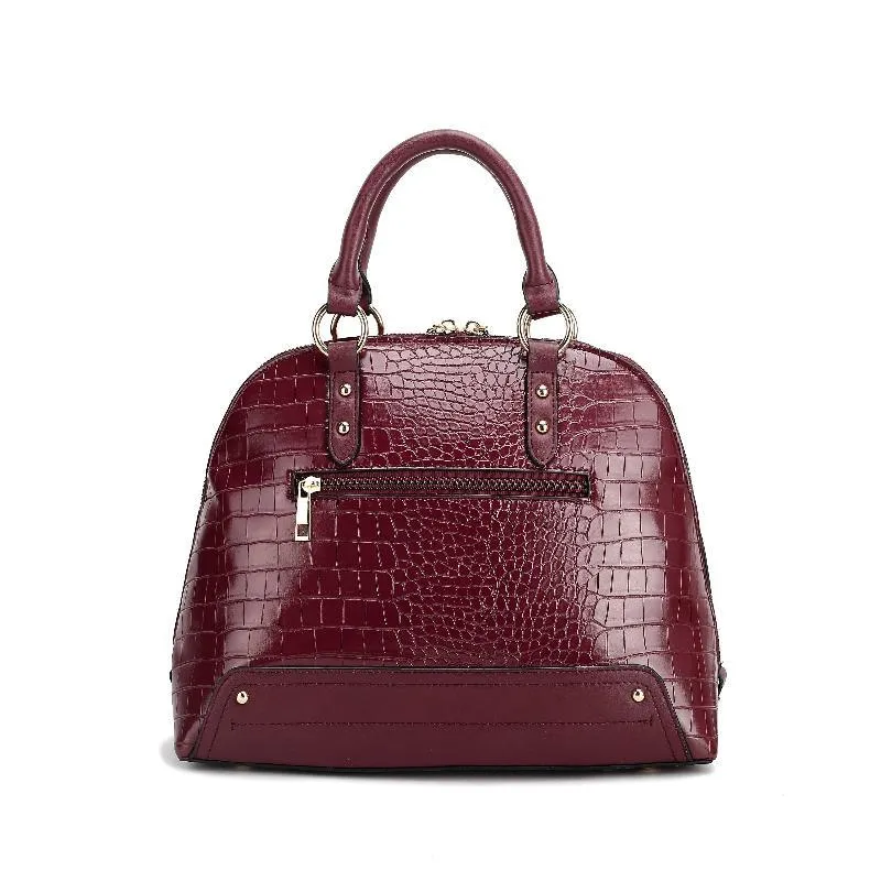 Nora Premium Croco Satchel Handbag For Women