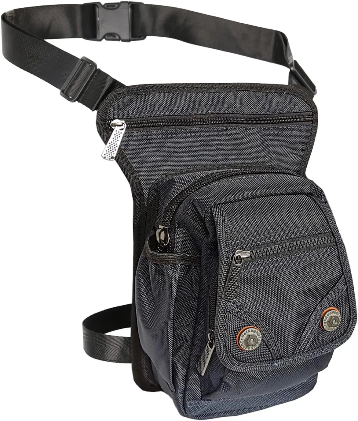 Nylon Leg Bag Thigh Pouch Fanny Pack Tactical Shoulder Messenger Bag Blue