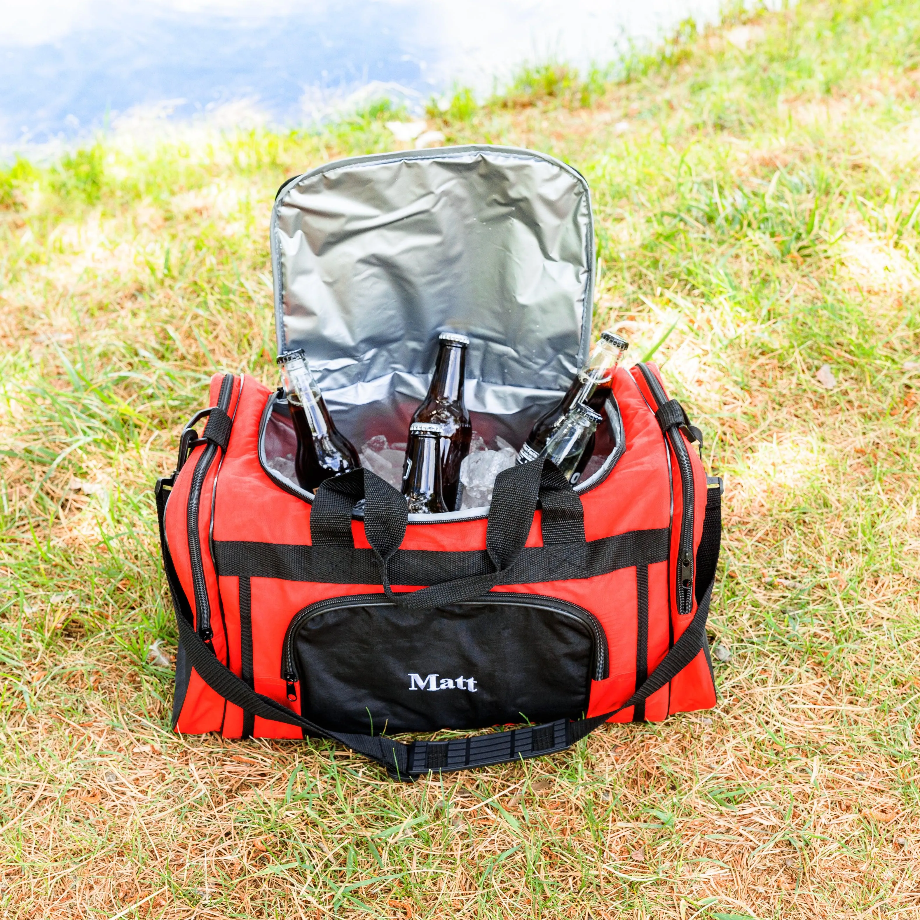 Personalized Cooler Duffel Bag