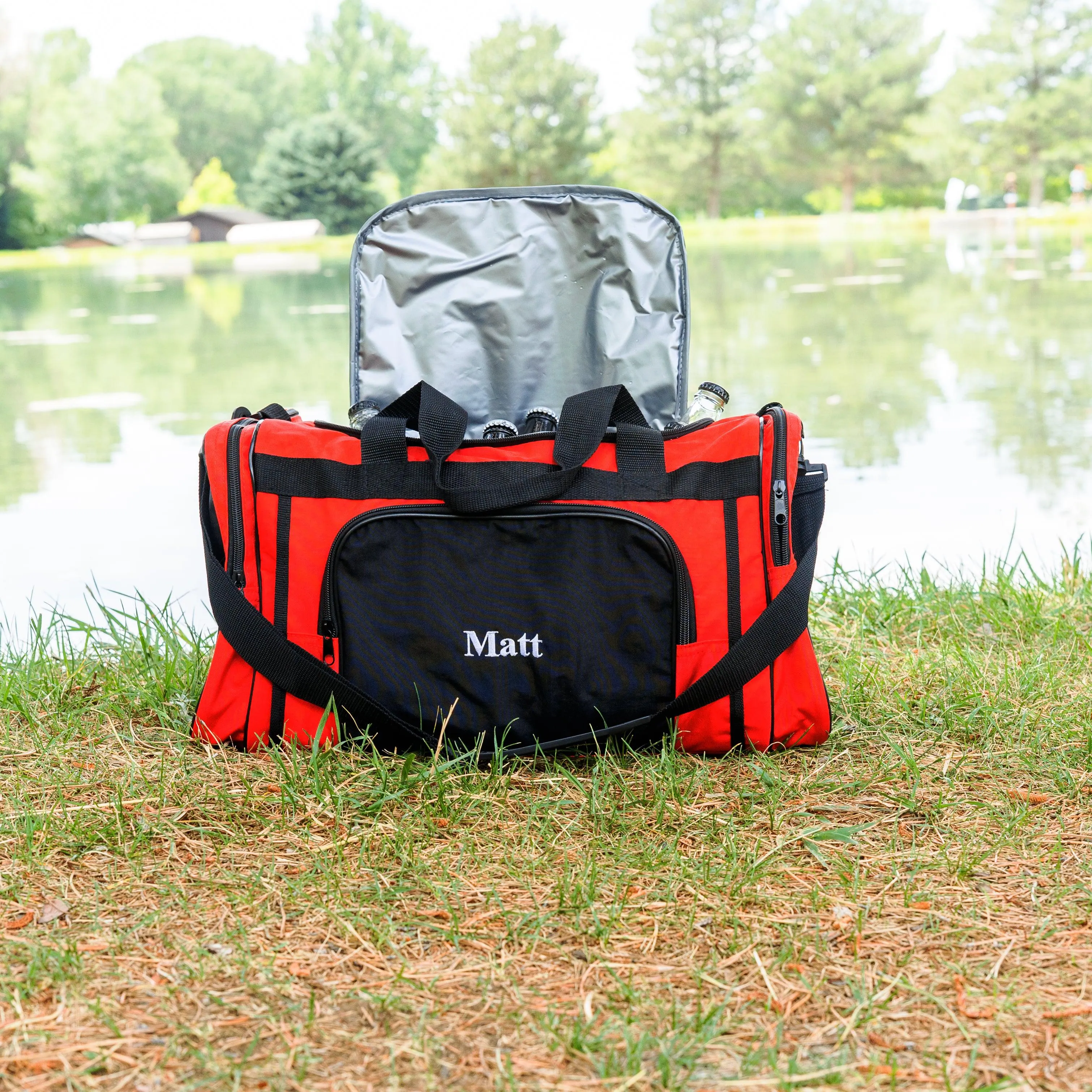 Personalized Cooler Duffel Bag