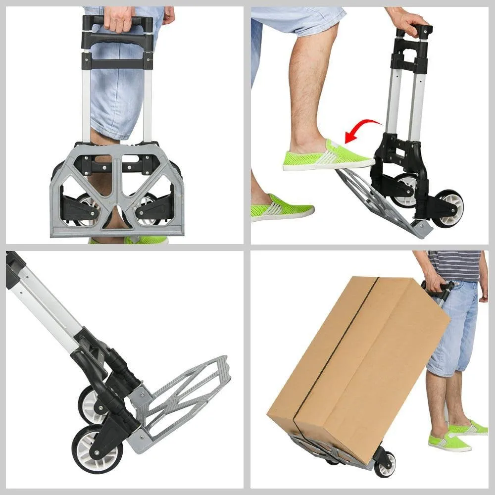 Portable Aluminium Cart Folding Trolley Ttroll070