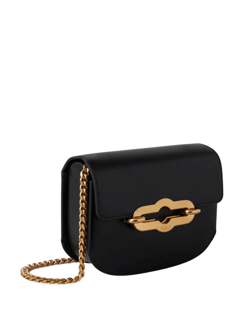 Small Pimlico Satchel Super Lux Calf (Black & Brass)