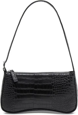 Small Purse for Women, Adjustable Shoulder Bags Crocodile Pattern Clutch Purse with Zipper Closure Retro