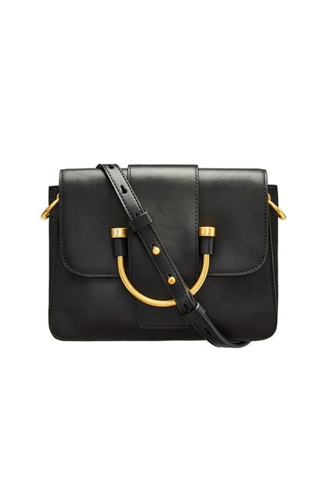 Solo Medium Satchel in Black
