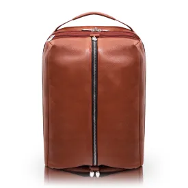SOUTH SHORE | 17” Leather Overnight Laptop Backpack