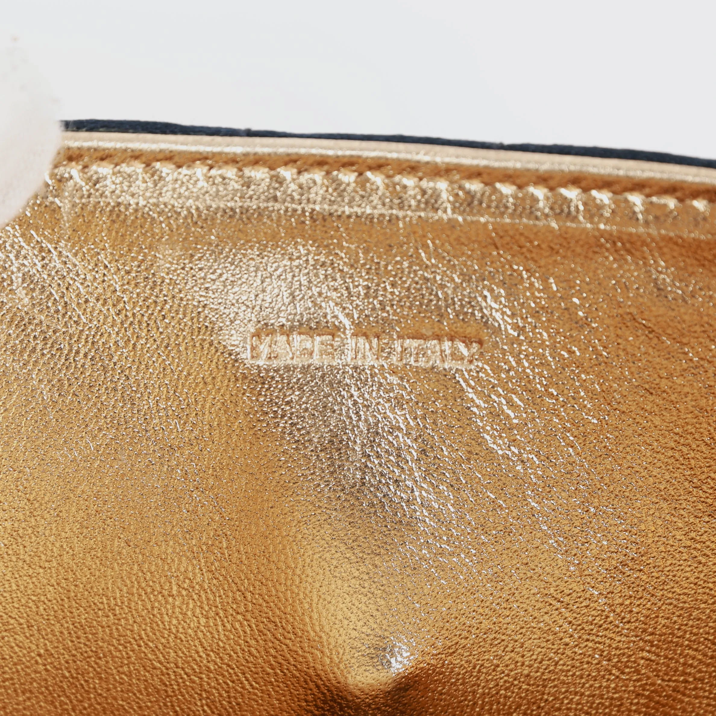 Vintagetrendy Inspired  Chanel Mini Flap Bag Dark Blue Satin Gold Hardware