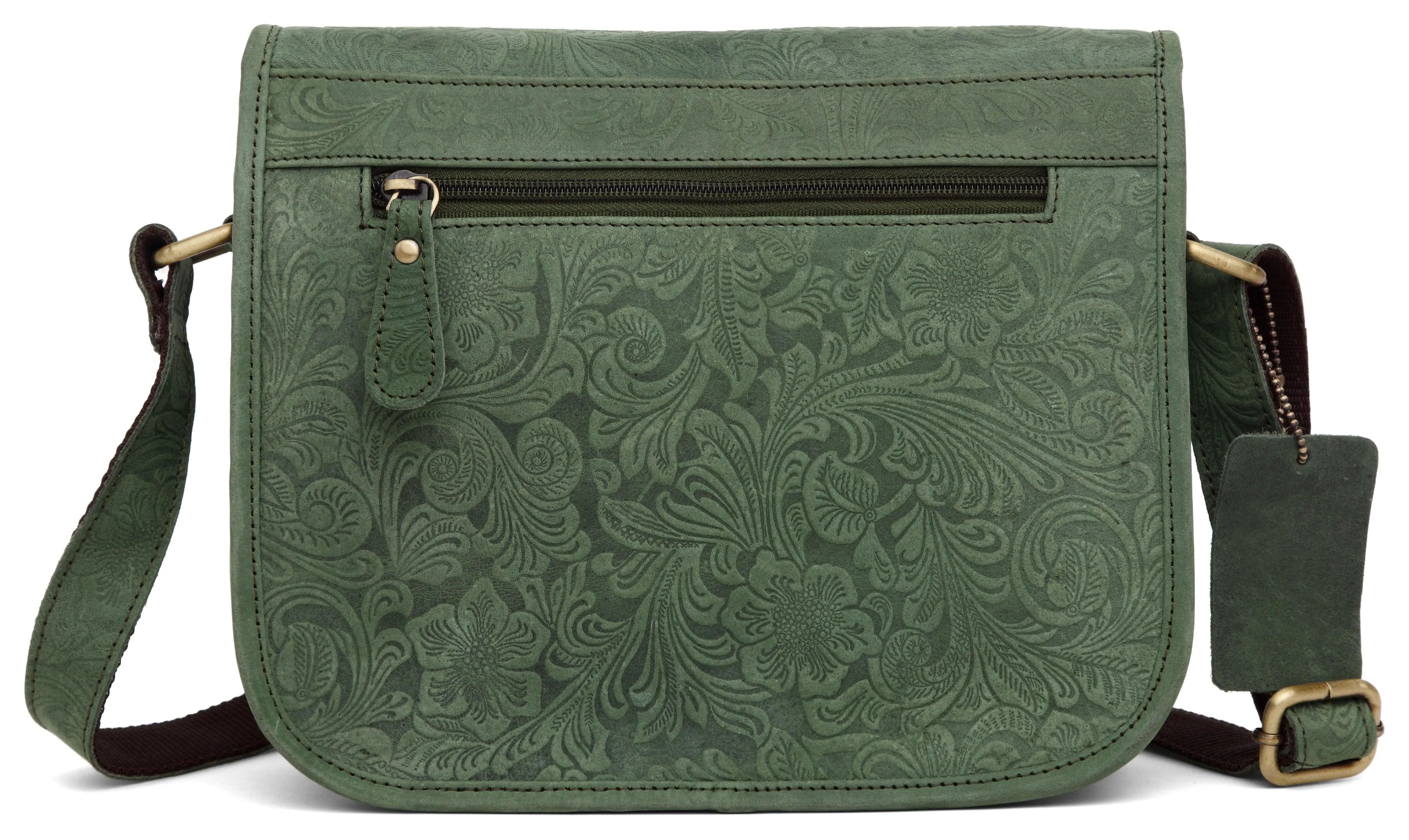 WILDHORN® Crossbody Bags for Women-Premium Leather Vintage Fashion Purse with Adjustable Strap