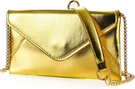 Women Simple Mini Evening Envelope Clutch Bag Shiny Laser Gradient Triangular Flap Messenger Handbag For Wedding Party Prom