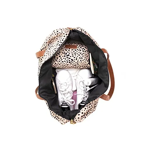 Women's Weekender Bag and Travel Duffel, Large 37 Liter Capacity