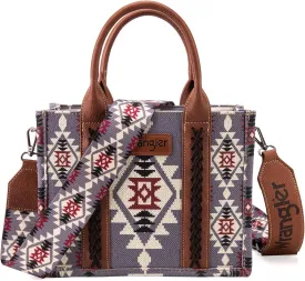Wrangler Aztec Tote Bag for Women Boho Shoulder Purses and Handbags