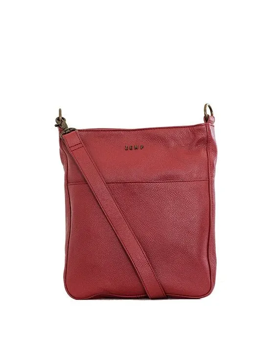 Zemp Boston Cross Body Bag | Red