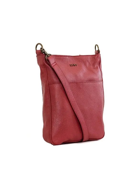 Zemp Boston Cross Body Bag | Red