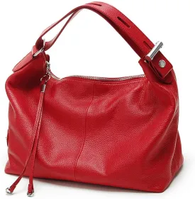 zency 6 Colors Fashion 100% Real Genuine Leather Women Shoulder Bag Handbag Lady Casual Tote